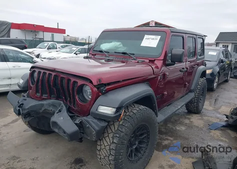 2021 Jeep Wrangler Unlimited Sport Altitude 4X4 from USA, damaged, VIN 1C4HJXDG0MW788412